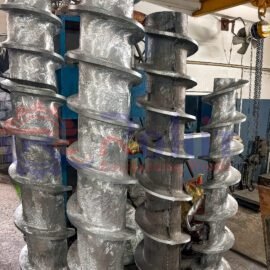 Heavy-Duty Industrial Plodder Worm Screw