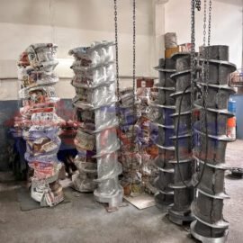 MAZZONI AND MILINDIA WORM SCREW FOR PLODDER