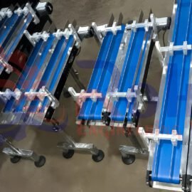 Multi-Lane Micro-Belt Conveyor System (with Servo Motors)