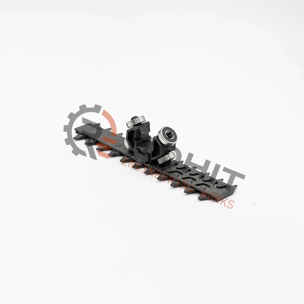 Conveyor Roller Chain Carriage Angle View