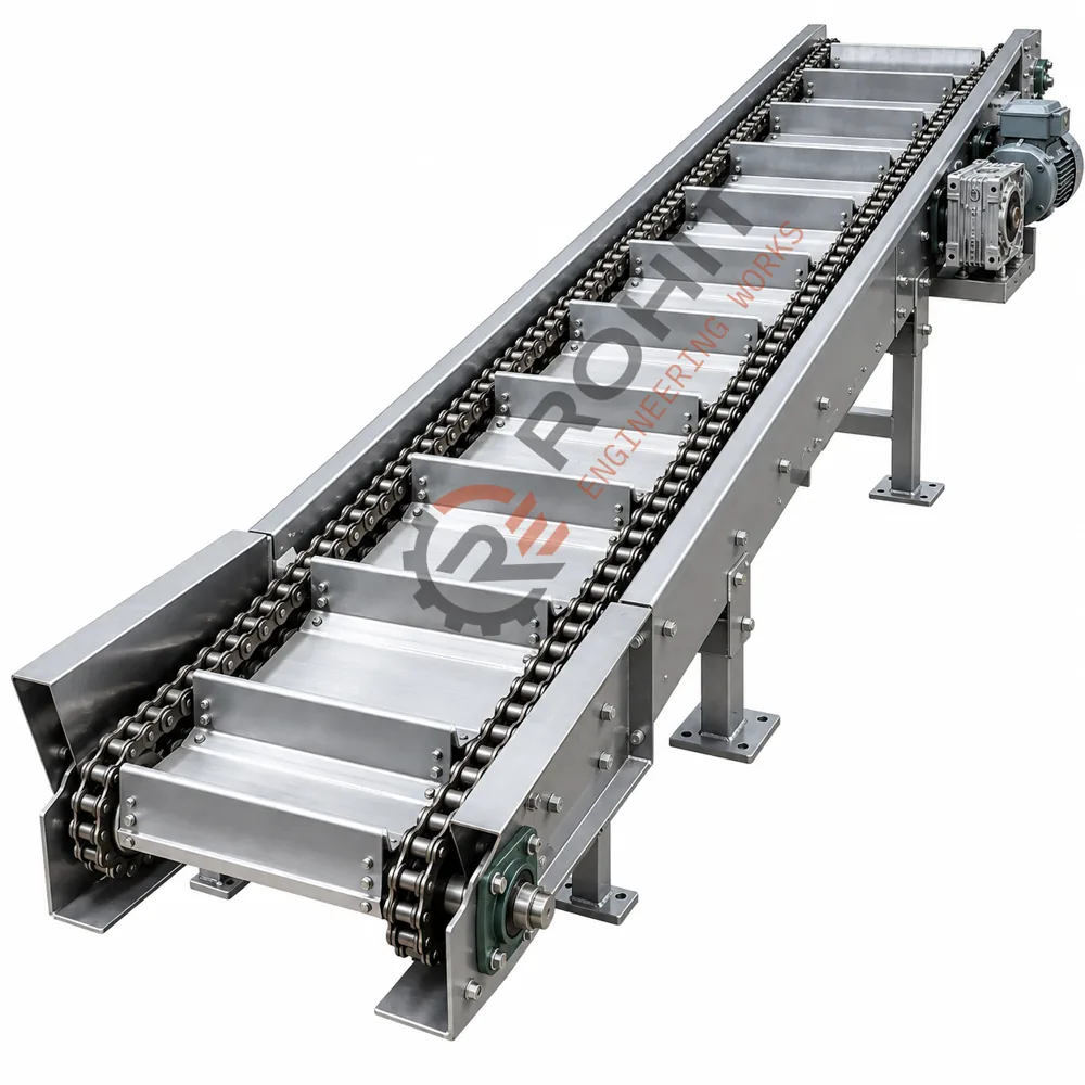 Heavy Duty Inclined Chain Conveyor